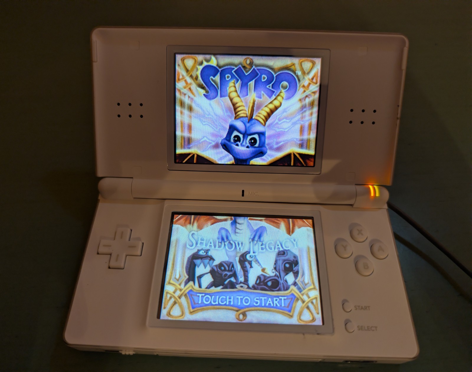 Nintendo DS Lite Handheld System White