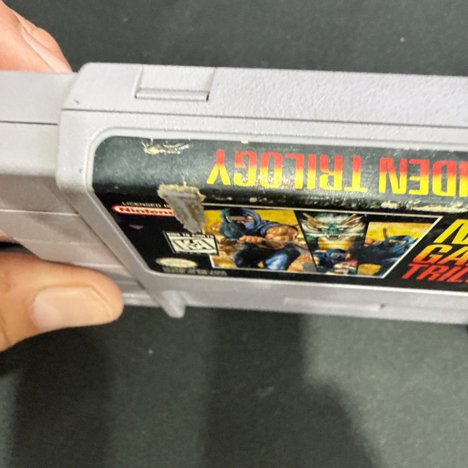 Ninja Gaiden Trilogy SNES Authentic – Cart Only – Tested & Working