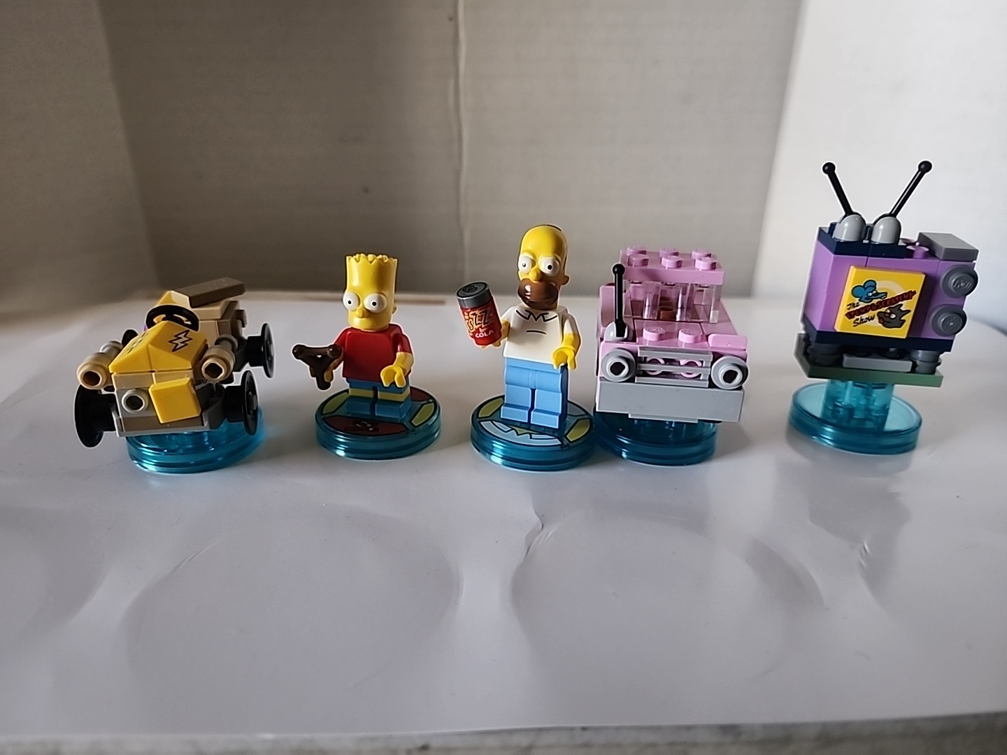LEGO Dimensions The Simpsons LOT – Homer 71202, Bart 71211,