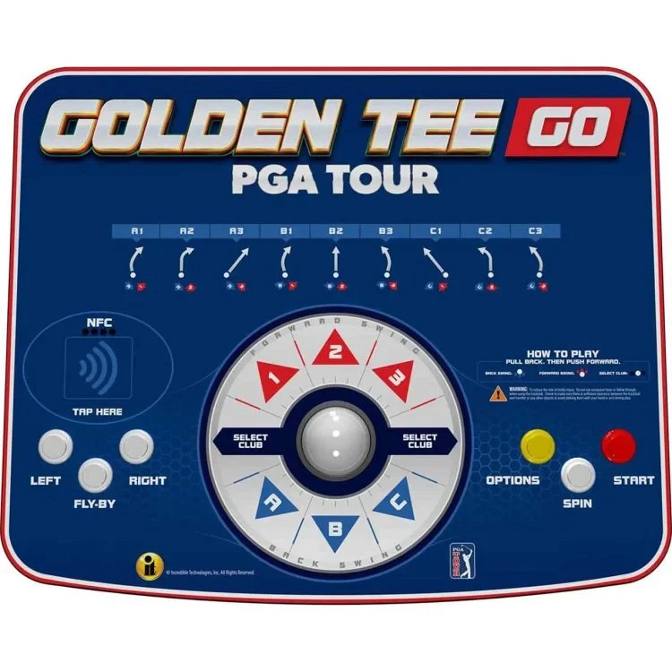 Incredible Technologies Golden Tee PGA Tour GO 2026