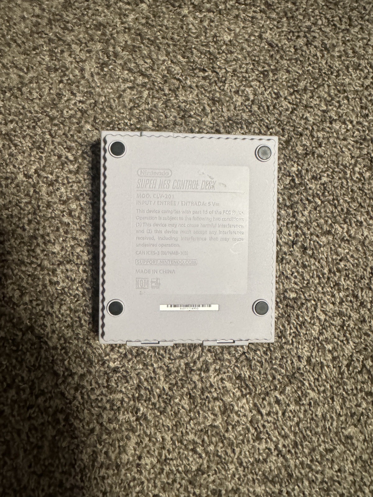 SNES CLV-201 Super Nintendo Entertainment System Classic Edition Mini Console