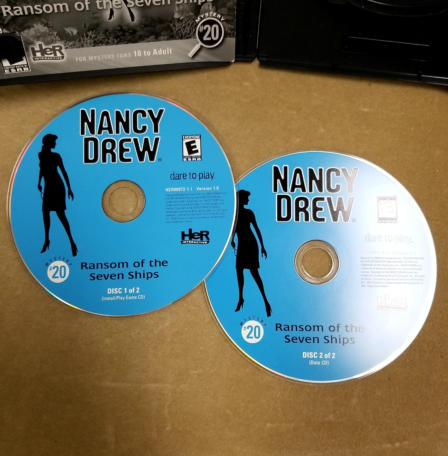 Nancy Drew: Ransom of the Seven Ships PC CD-ROM Game (Mystery #20)