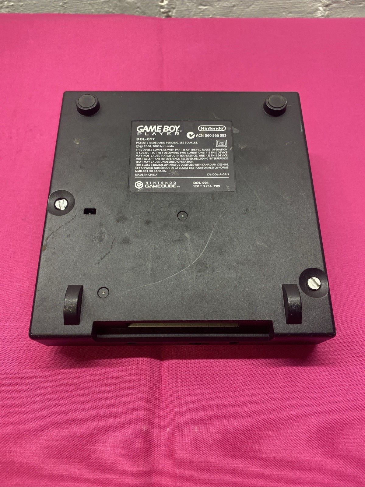 Nintendo Game Boy Adaptor – Black (DOL017)