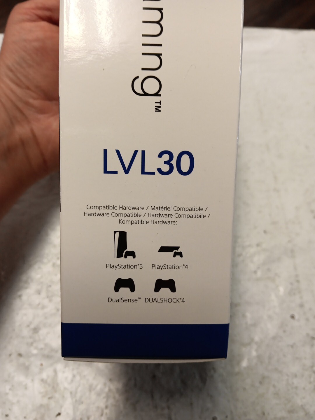 BRAND NEW!! Official License PlayStation LVL 30 PDP Gaming Wired Chat Headset