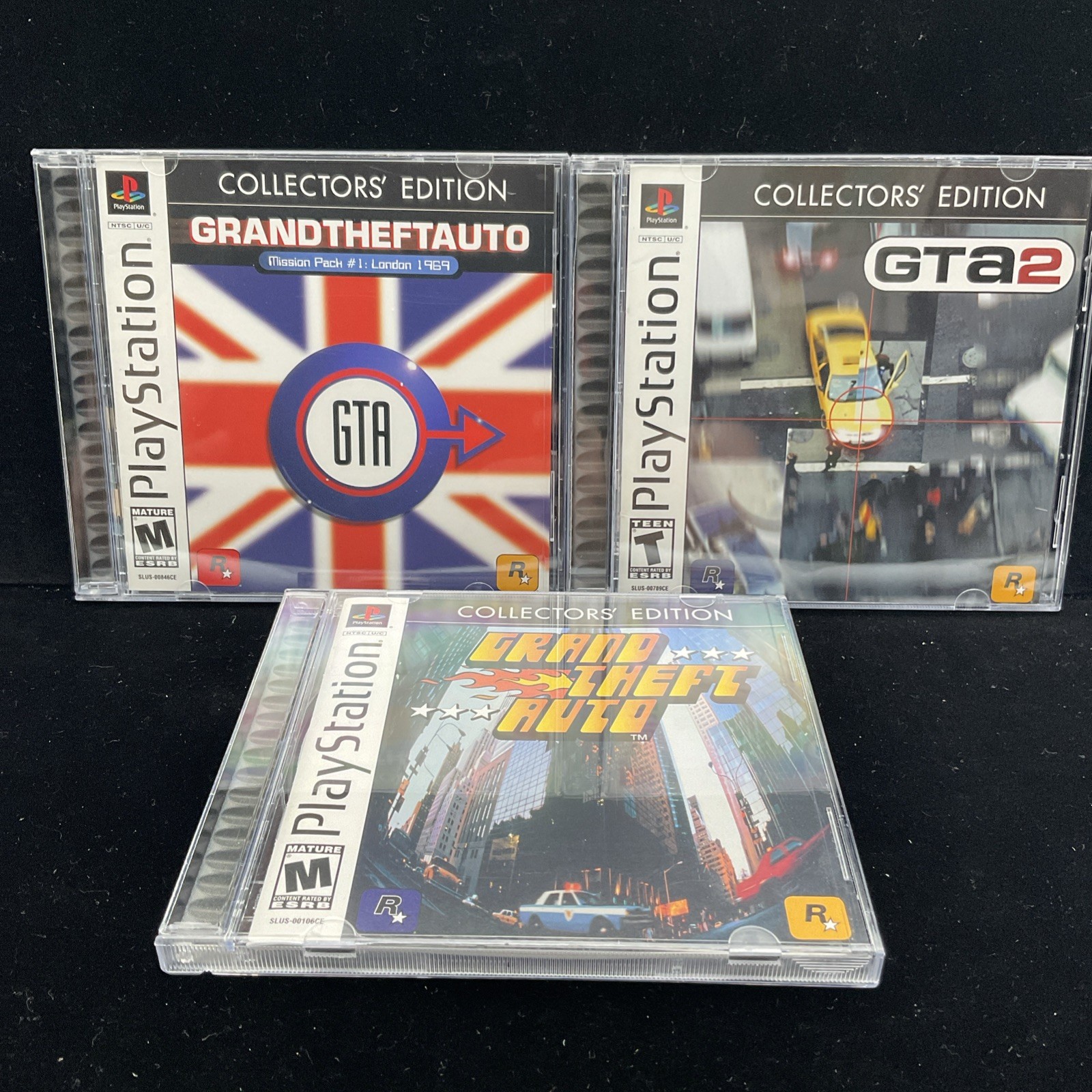 Grand Theft Auto Collectors’ Edition (PS1) Tested & CIB W/Map Clean 1YR Warranty