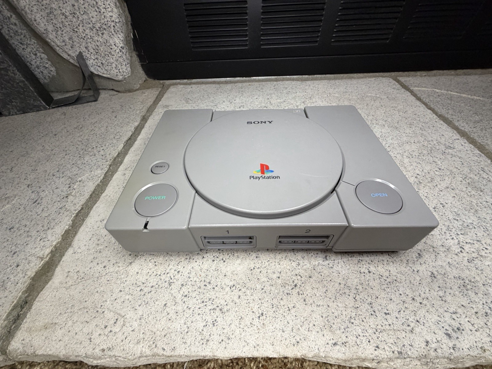Sony PlayStation 1 PS1 Console Gray SCPH-1001 NTSC-U/C Made in Japan 1998