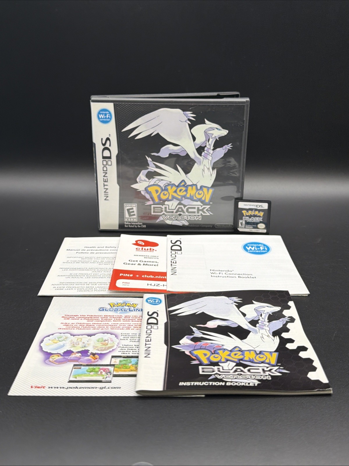 Pokemon: Black Version Authentic (Nintendo DS, 2011) Complete CIB Tested