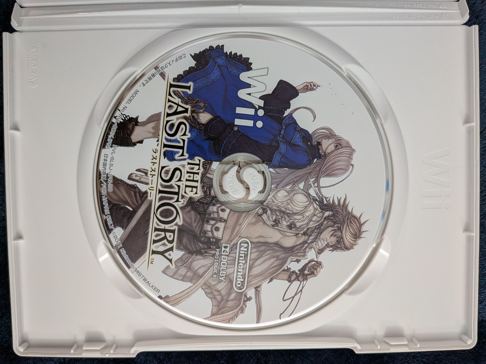 THE LAST STORY WII JAPAN CIB LIKENEW