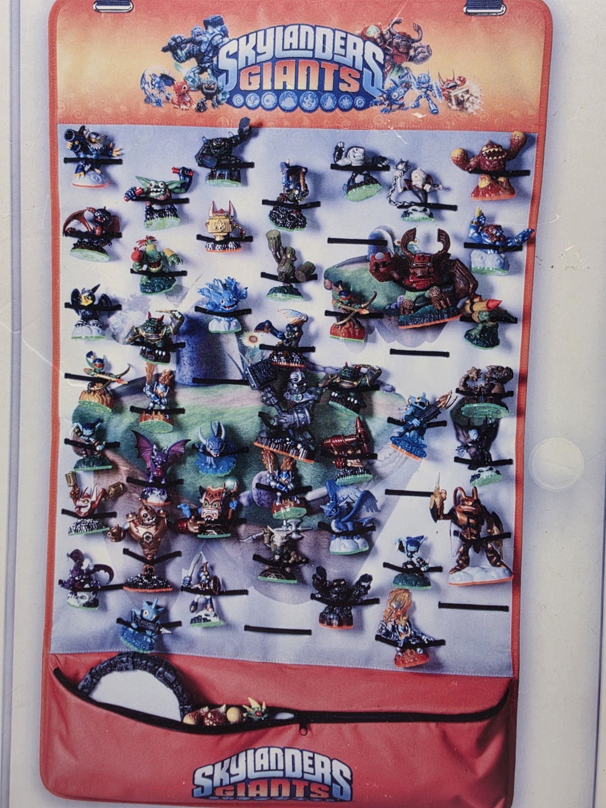 New Skylanders Giants Over The Door Figure Storage Toysrus Exclusive New Rare
