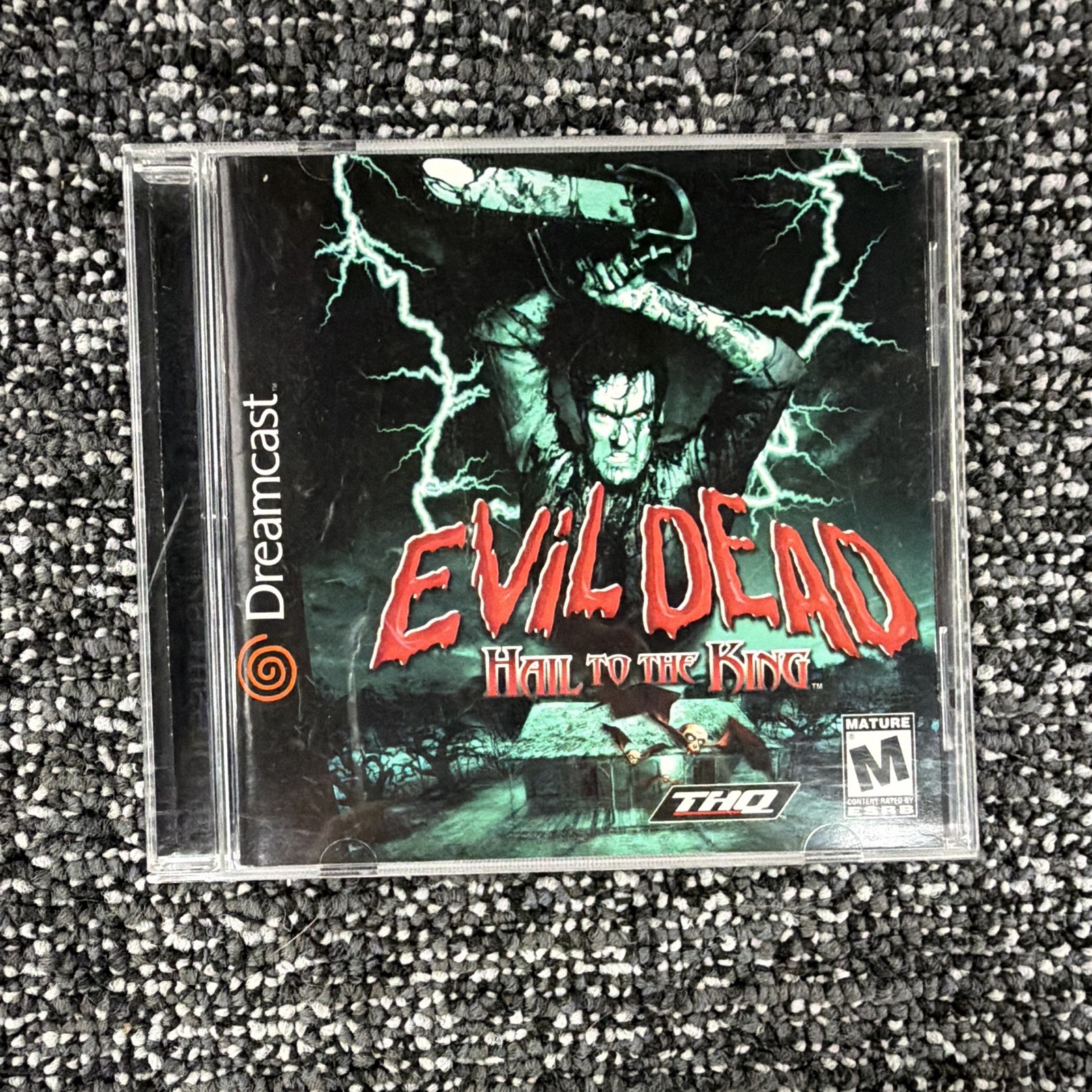 THQ Evil Dead: Hail to the King Sega Dreamcast Manual w/ Case M NTSC-U/C