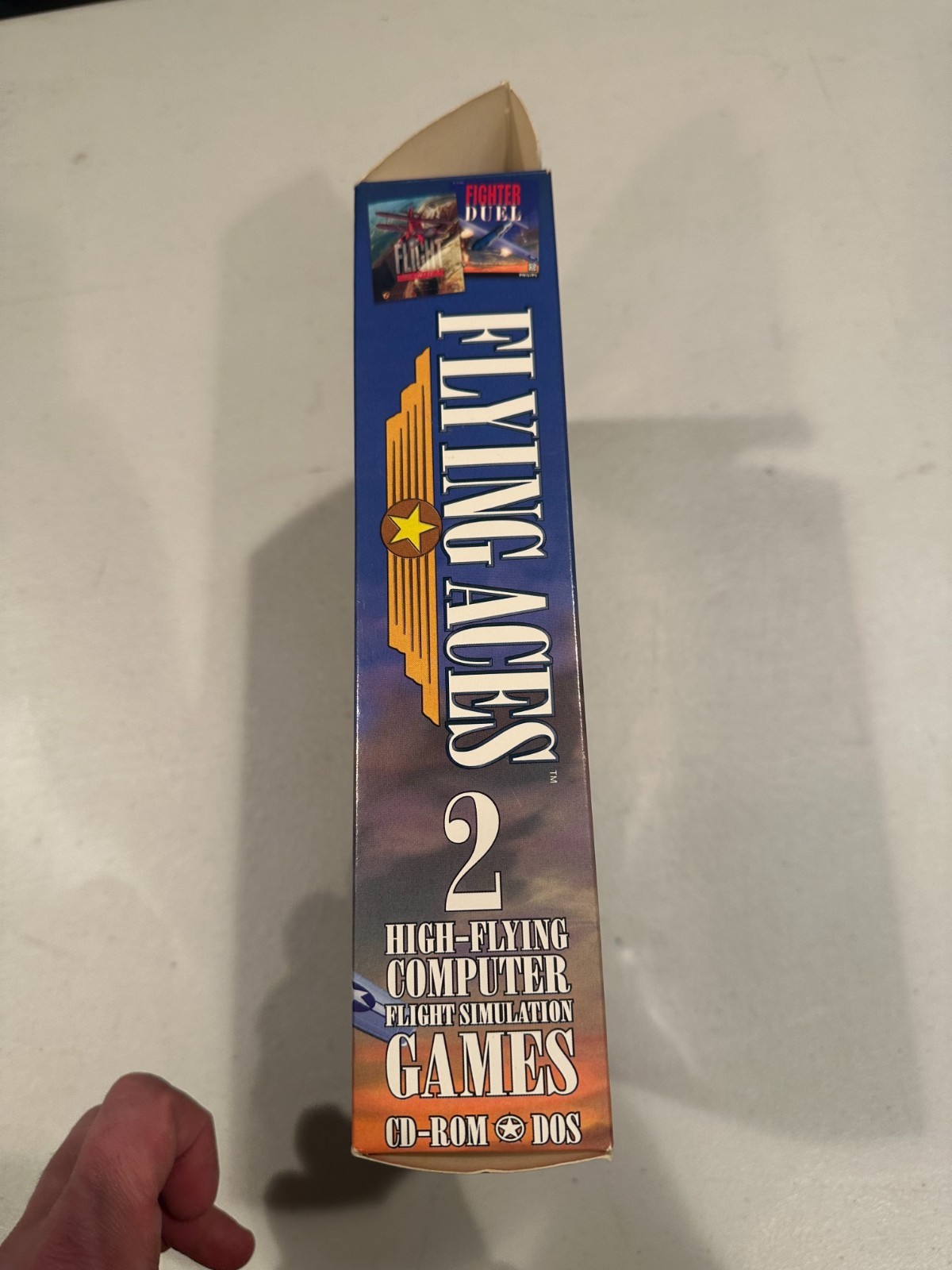Flying Aces Vintage Video Game for DOS CD-ROM Flight Unlimited + Fighter Dual