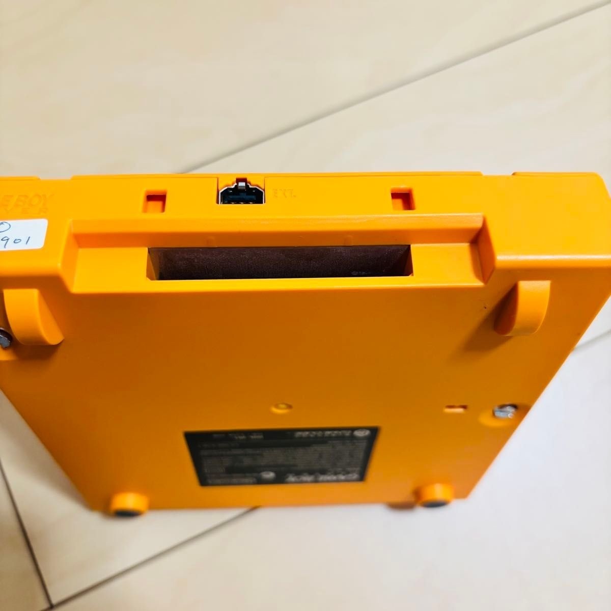 Nintendo Game Boy Player Orange DOL-017 + Startup Disc GameCube Japan Used