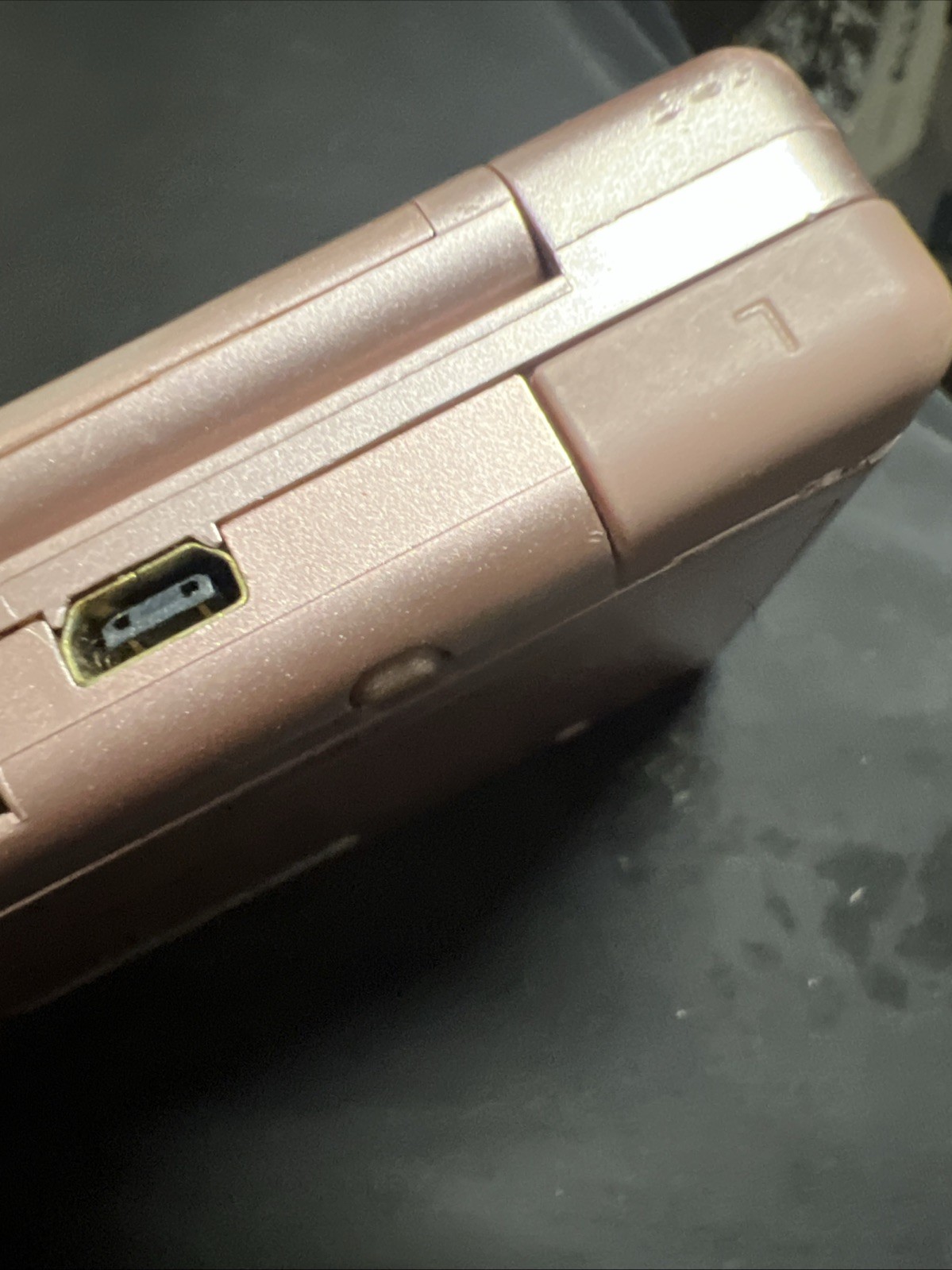 Nintendo DS Lite USG-001 Console Metallic Rose Console TESTED