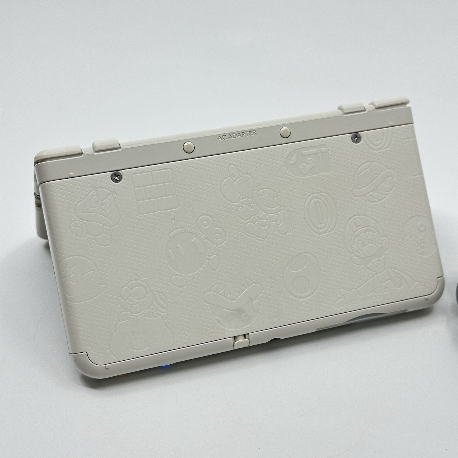 Nintendo “New” 3DS White Super Mario Black Friday Edition Console KTR-001 BUNDLE