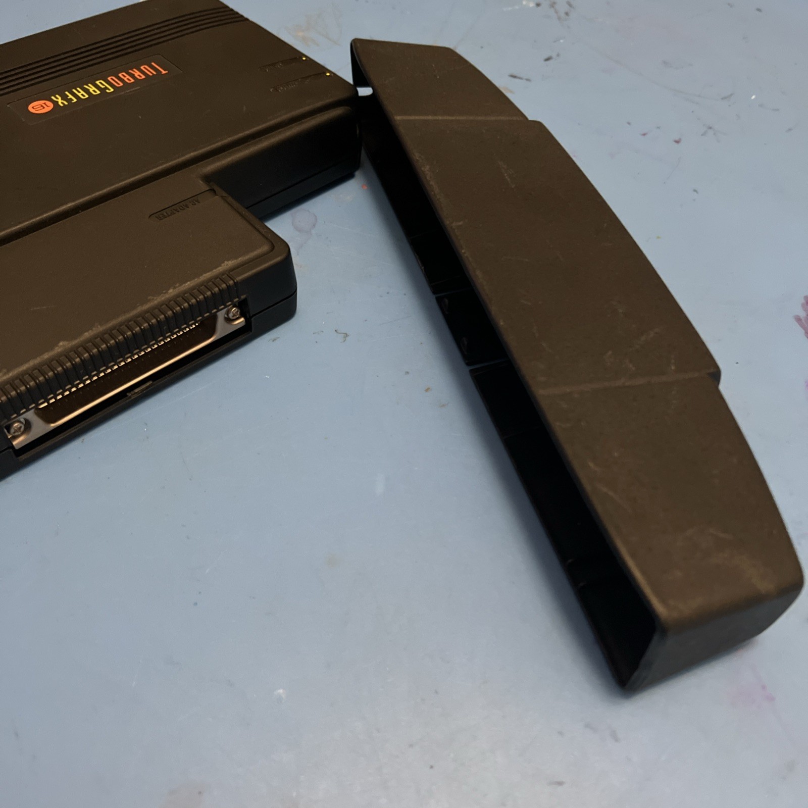 TurboGrafx-16 TG16 System Black Console Only Tested & working (No Cords)