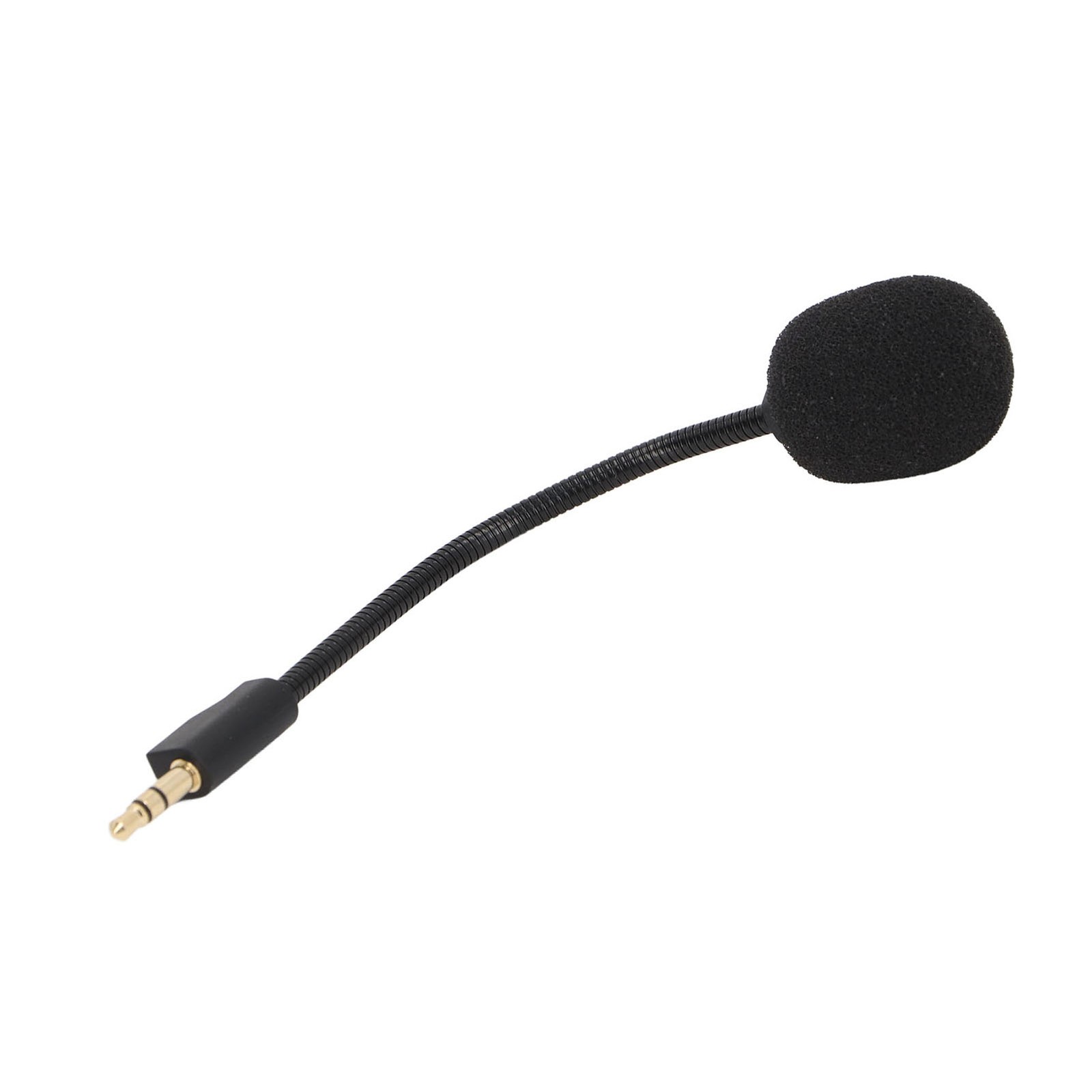 ｀Replacement Game Mic With Foam Cover 3.5mm Jack Noise Cancelling Detachable New