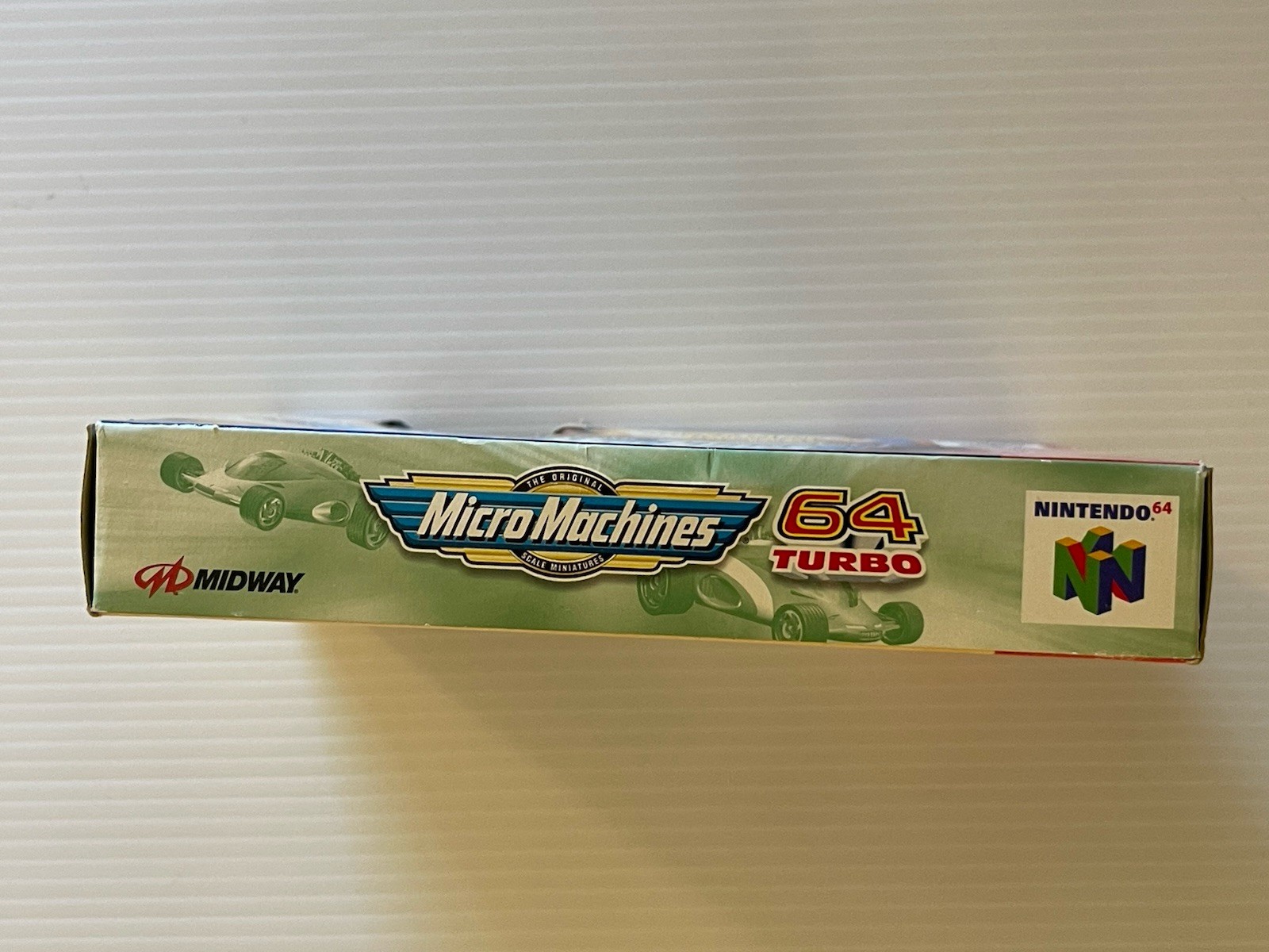 Micro Machines 64 Turbo (Nintendo 64, 1999) Original Box And Vehicle Only Rare