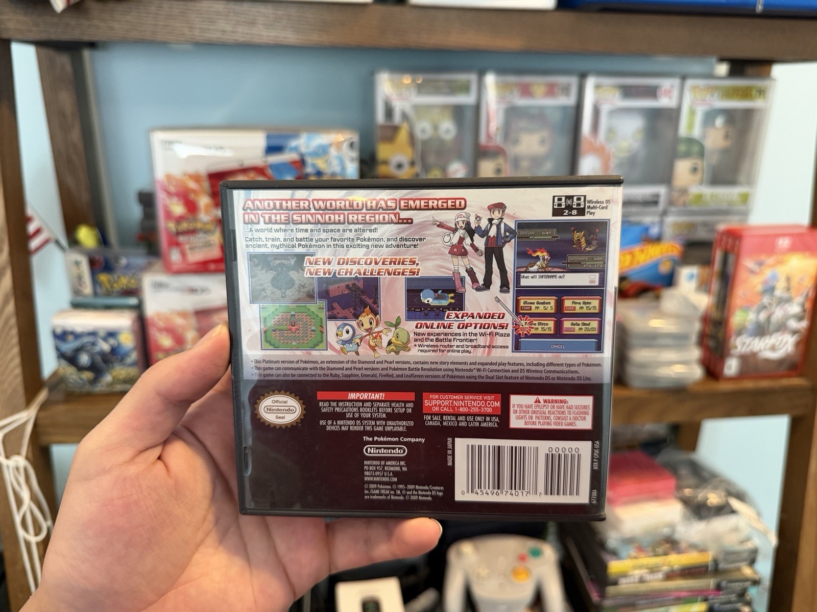 Pokemon Platinum Version [Nintendo DS, Authentic] CIB Complete Game Case Inserts