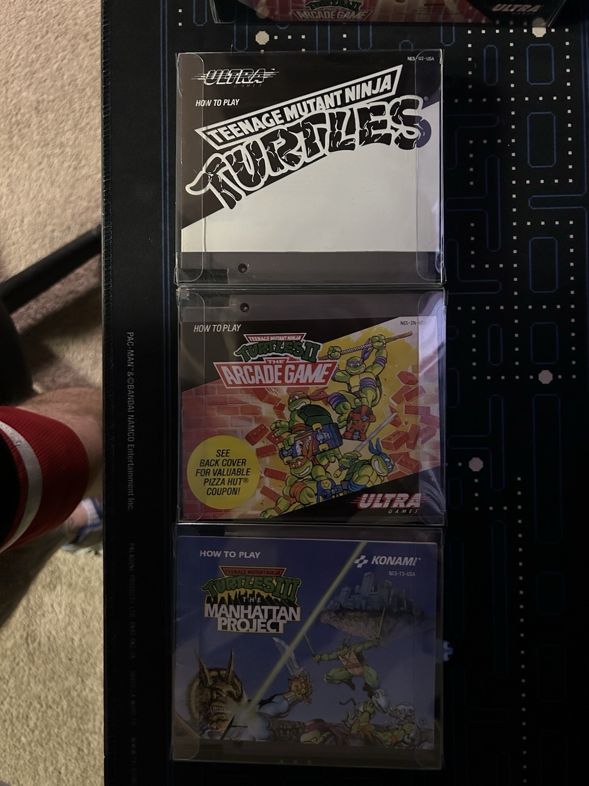 NES CIB TMNT 1 2 and 3 Nintendo Entertainment System Games Authentic Complete