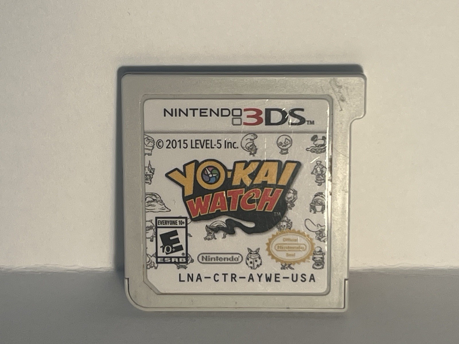 Yo-Kai Watch Nintendo 3DS Cartridge Game, 2015 Edition, Tested and Working