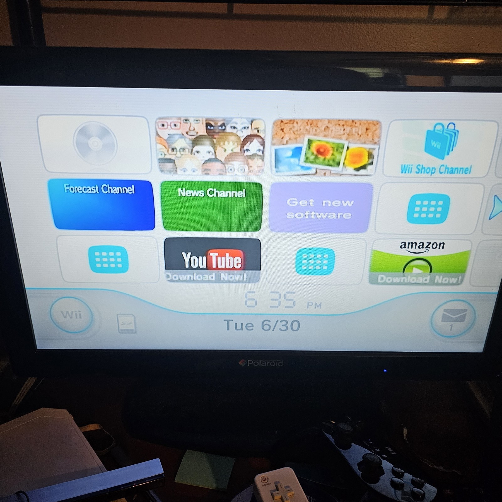 Wii Console Bundle U Draw Studio Nunchuck 7 Games Cars Pirates Gamecube Compatib