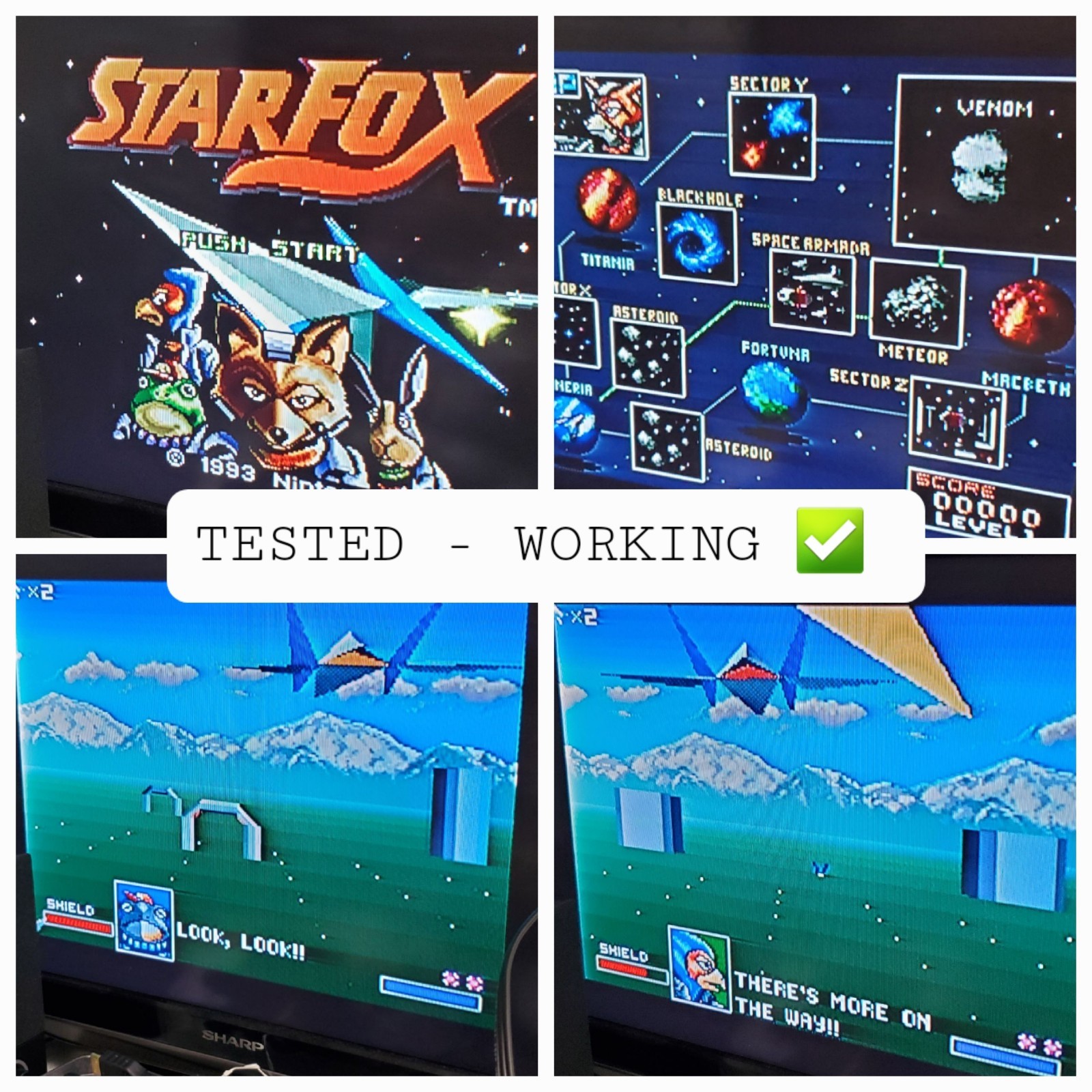 StarFox (Super Nintendo SNES) ⭐️ Authentic Cartridge – TESTED✅️