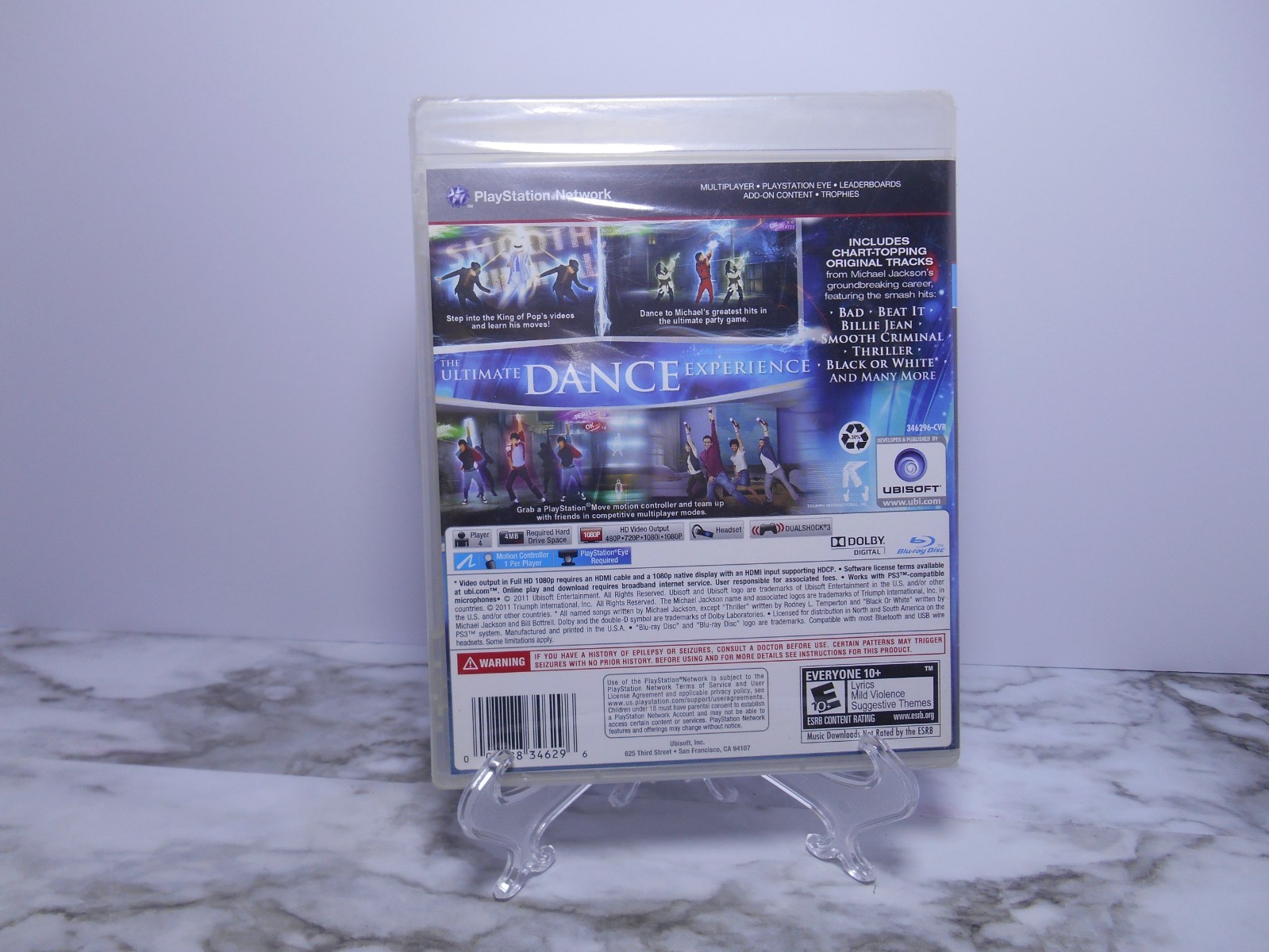 Michael Jackson: The Experience PlayStation 3, 2011 *New, Sealed* CIB NIB PS3 🔥