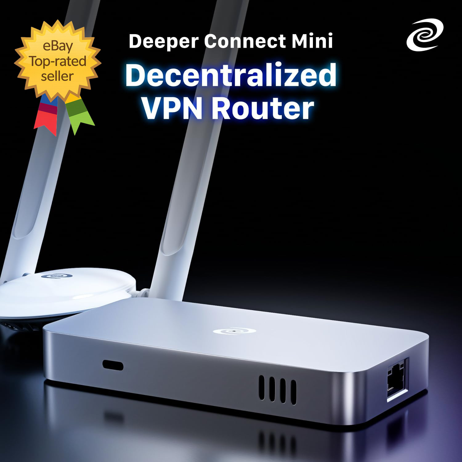 Deeper Connect Mini Basic VPN Router for Home Use Simple Secure Wi-Fi Device