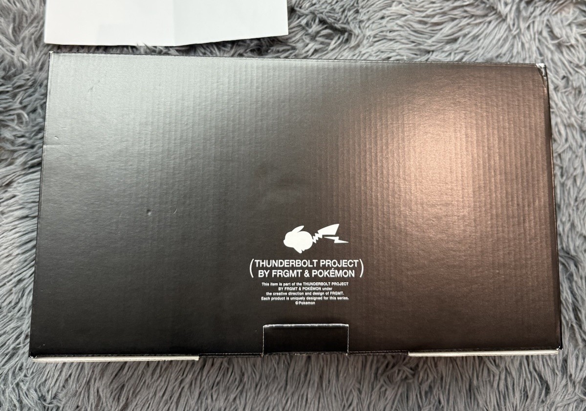 RARE Thunderbolt Project x Fragment x Pokemon Nintendo Switch + includes receipt