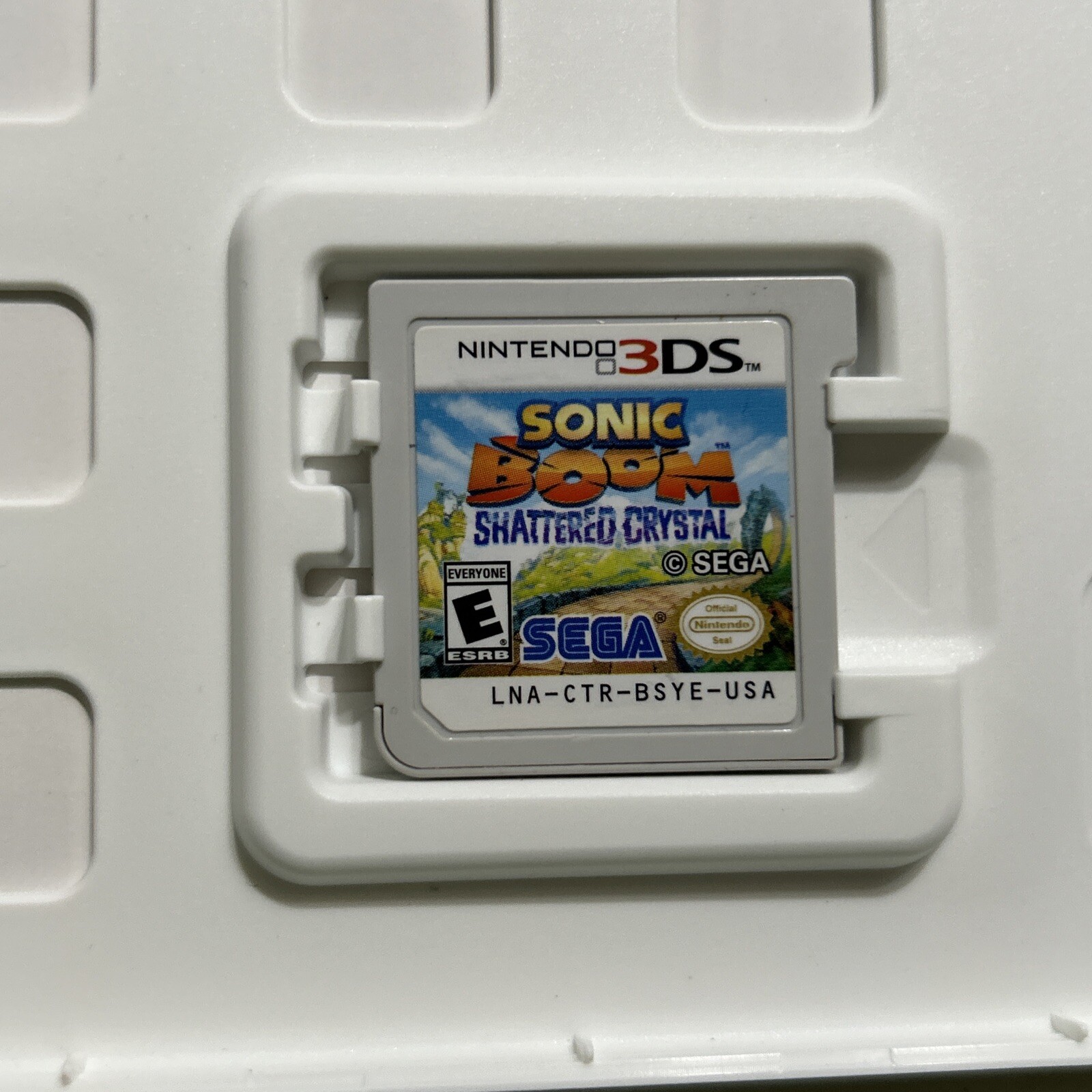 Sonic Boom: Shattered Crystal (Nintendo 3DS, 2014) CIB Complete