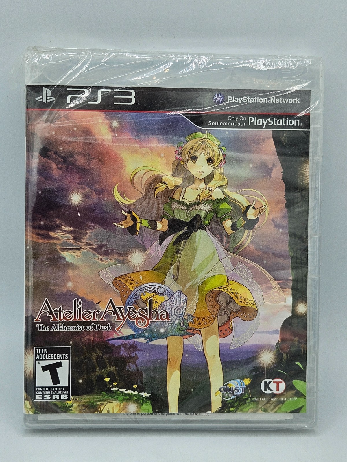 Atelier Ayesha: The Alchemist of Dusk – PS3 – Sealed- Damaged