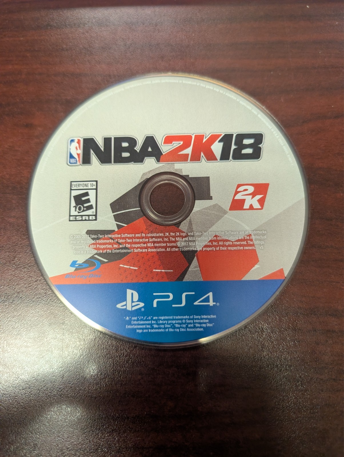 NBA 2K18 (Sony PlayStation 4, PS4) NO TRACKING – DISC ONLY 6848