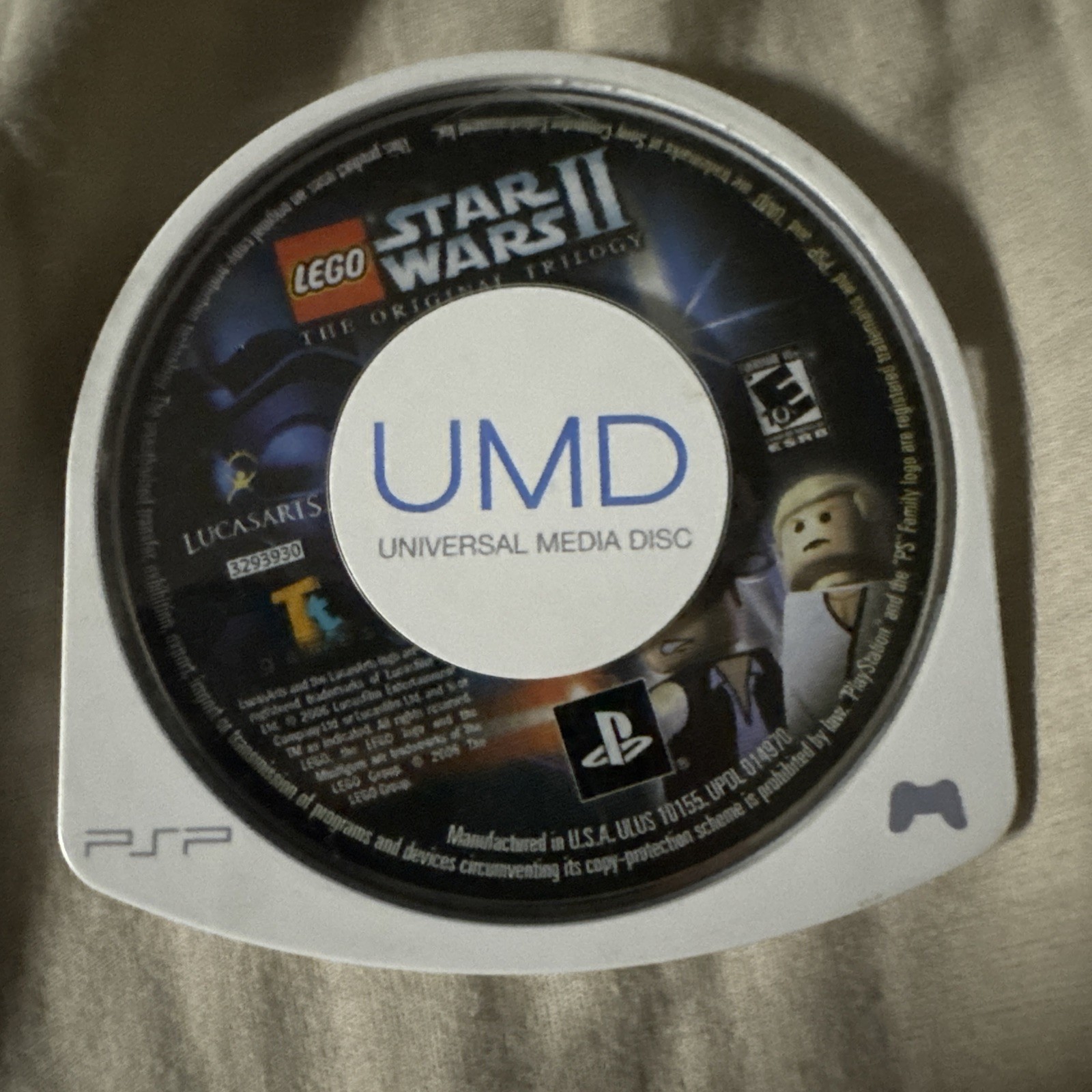 Sony PSP-1001 Handheld Game System Black with Case and charger