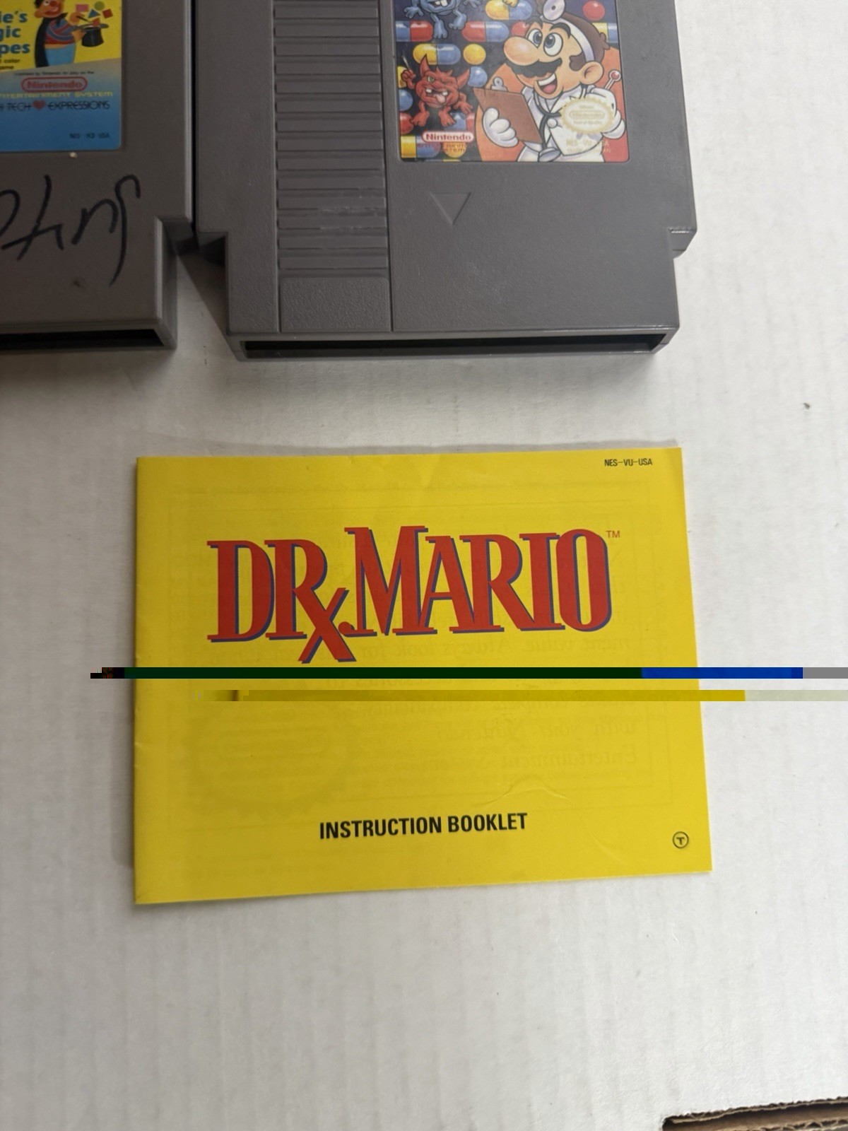 NES Puzzle Board Game Lot 8 Tested Dr Mario Jeopardy Monopoly Wheel