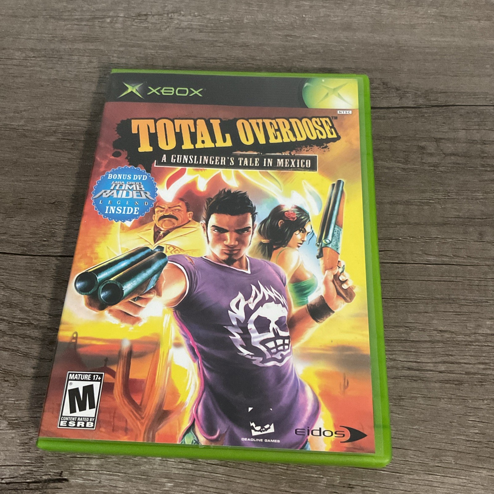 Total Overdose A Gunslinger’s Tale in Mexico (Microsoft Xbox, 2005) No Bonus