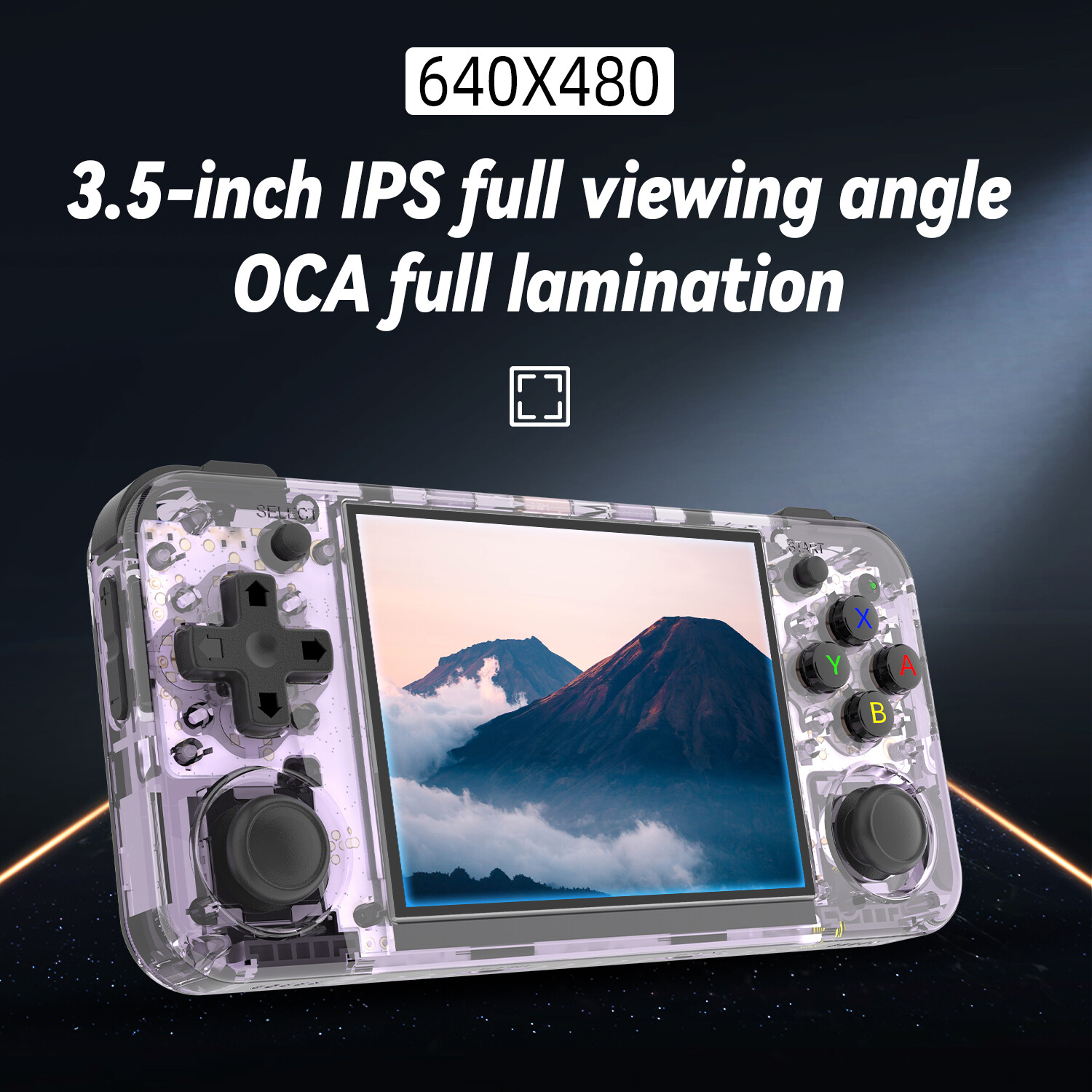 ANBERNIC RG35XX H handheld Game Console 3.5-inch IPS Screen 64G 5K+ Games Gifts