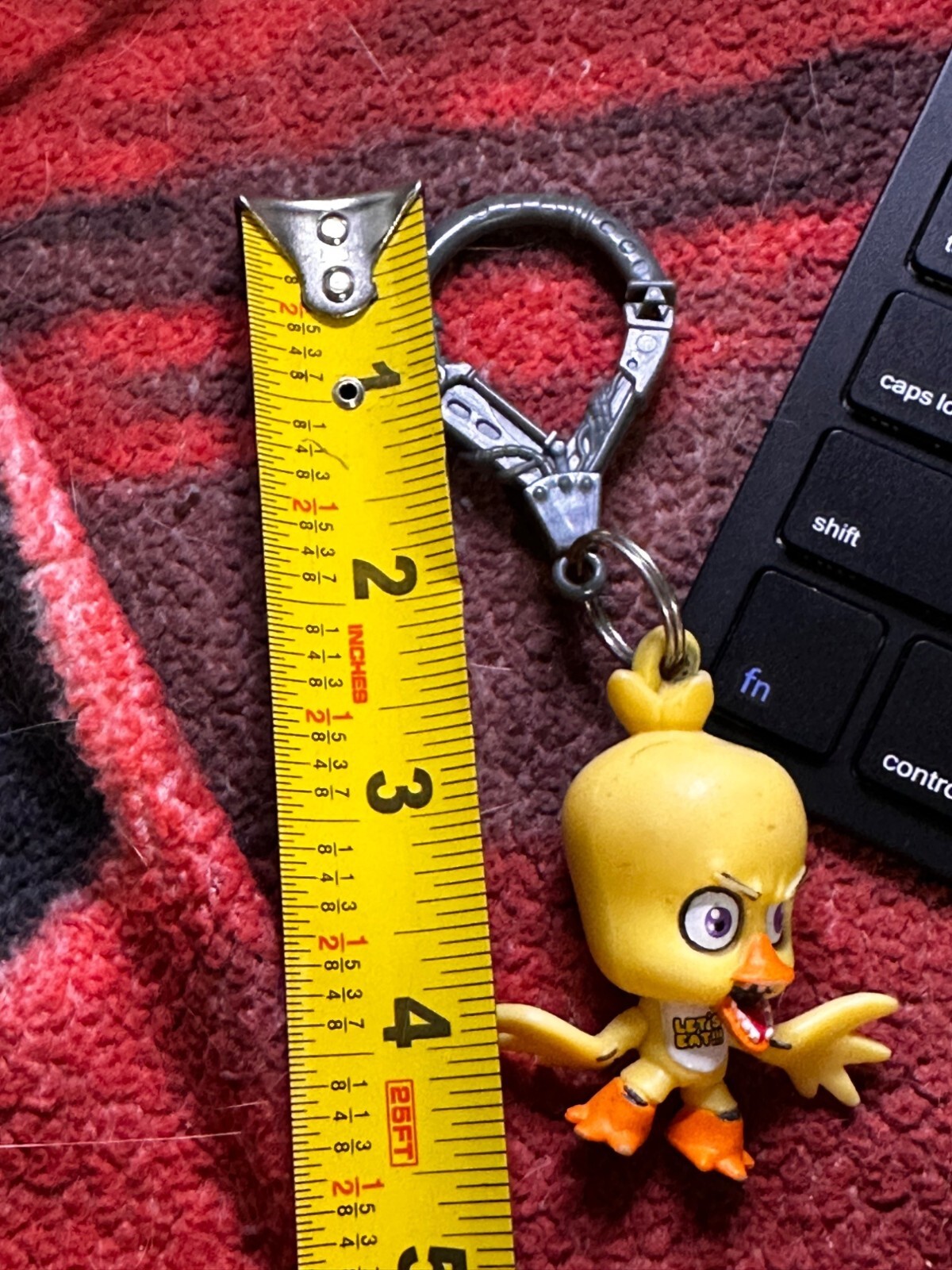 Five Nights at Freddy’s FNAF Chica Keychain backpack clip exclusive card case