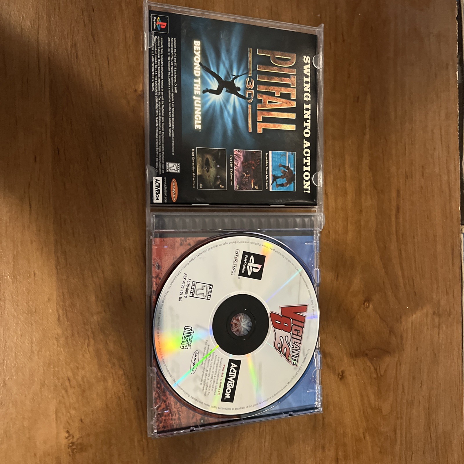 Vigilante 8 (Sony PlayStation 1 1998) PS1 Complete Vehicular Combat 1-2-P