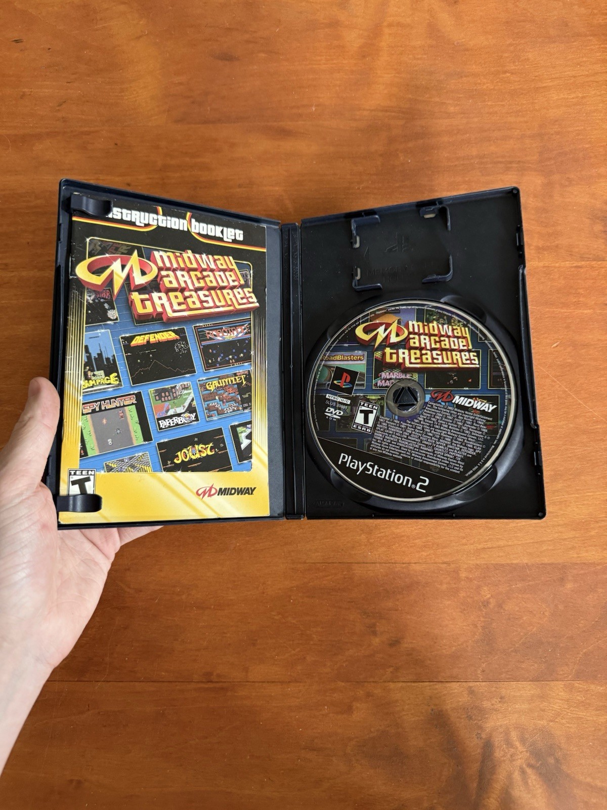 Midway Arcade Treasures (PlayStation 2, Ps2) CIB Complete w/ Reg & Tested