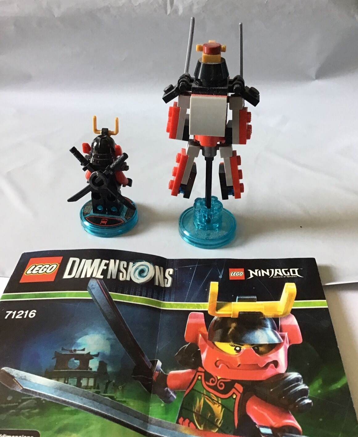 LEGO (71216) DIMENSIONS: Ninjago NYA Samurai X Fun Pack tags tested and working
