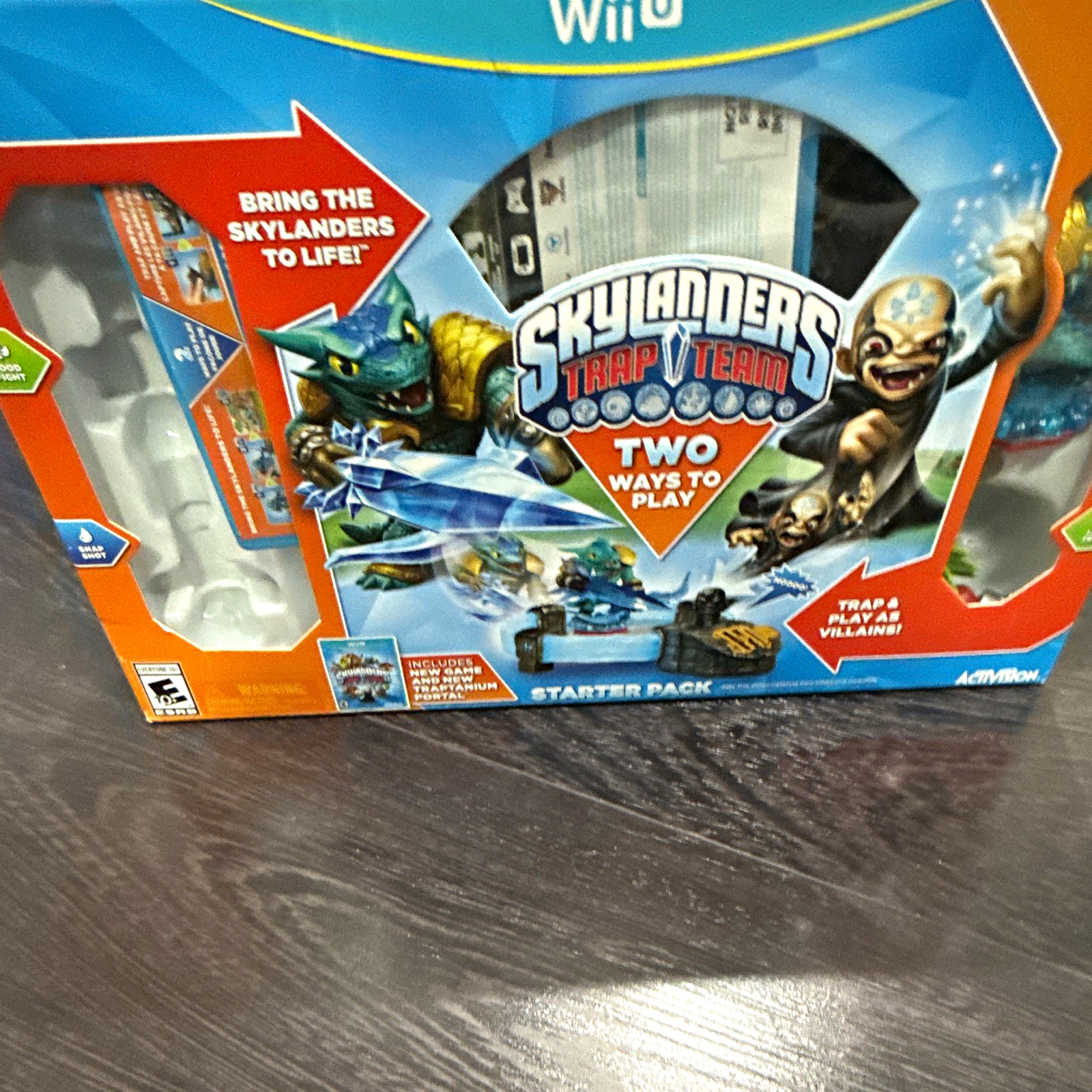 Activision Skylanders Trap Team Starter Pack Wii U, Manual, Snap Shot, Kaos