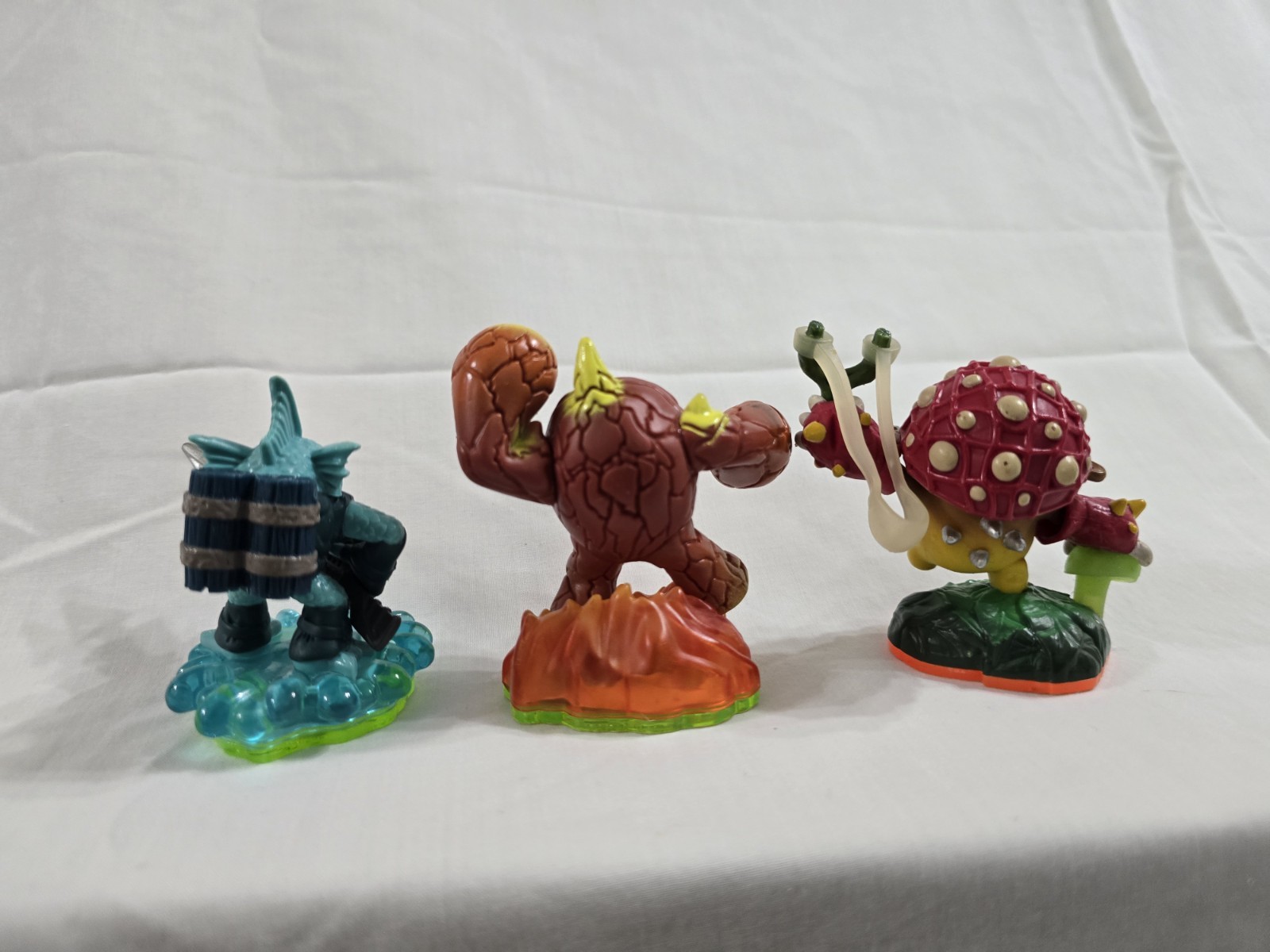 Skylanders Spyros Adventure Giants Lot 17pc Pirate Seas Spyro Trigger Happy Lot