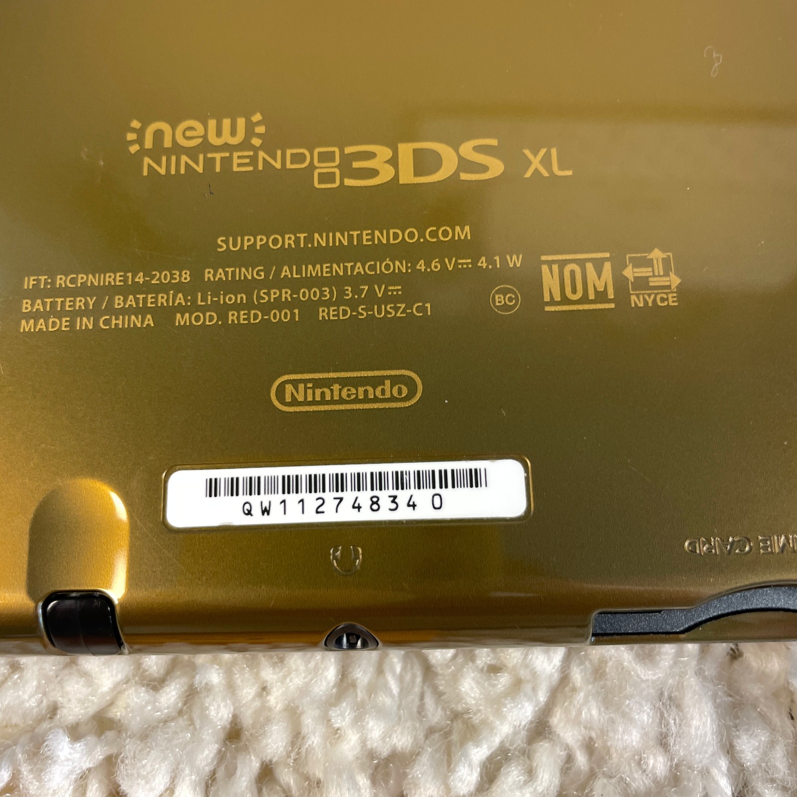 Nintendo New 3DS XL Zelda Hyrule Edition Handheld System RED-001 DUAL IPS in Box