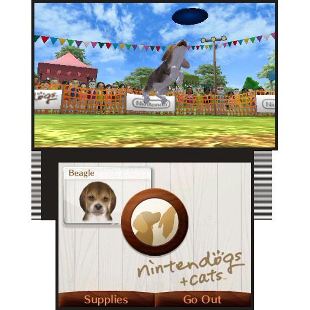 Nintendogs + Cats: Golden Retriever & New Friends 3DS Brand New Game (2011 Pet)