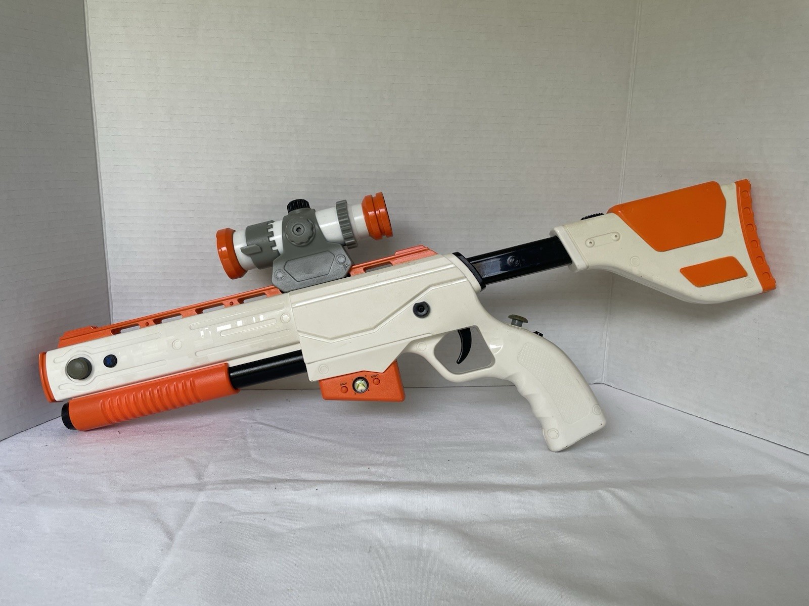 Activision Top Shot Elite Wireless Gun Controller White/Orange Xbox 360