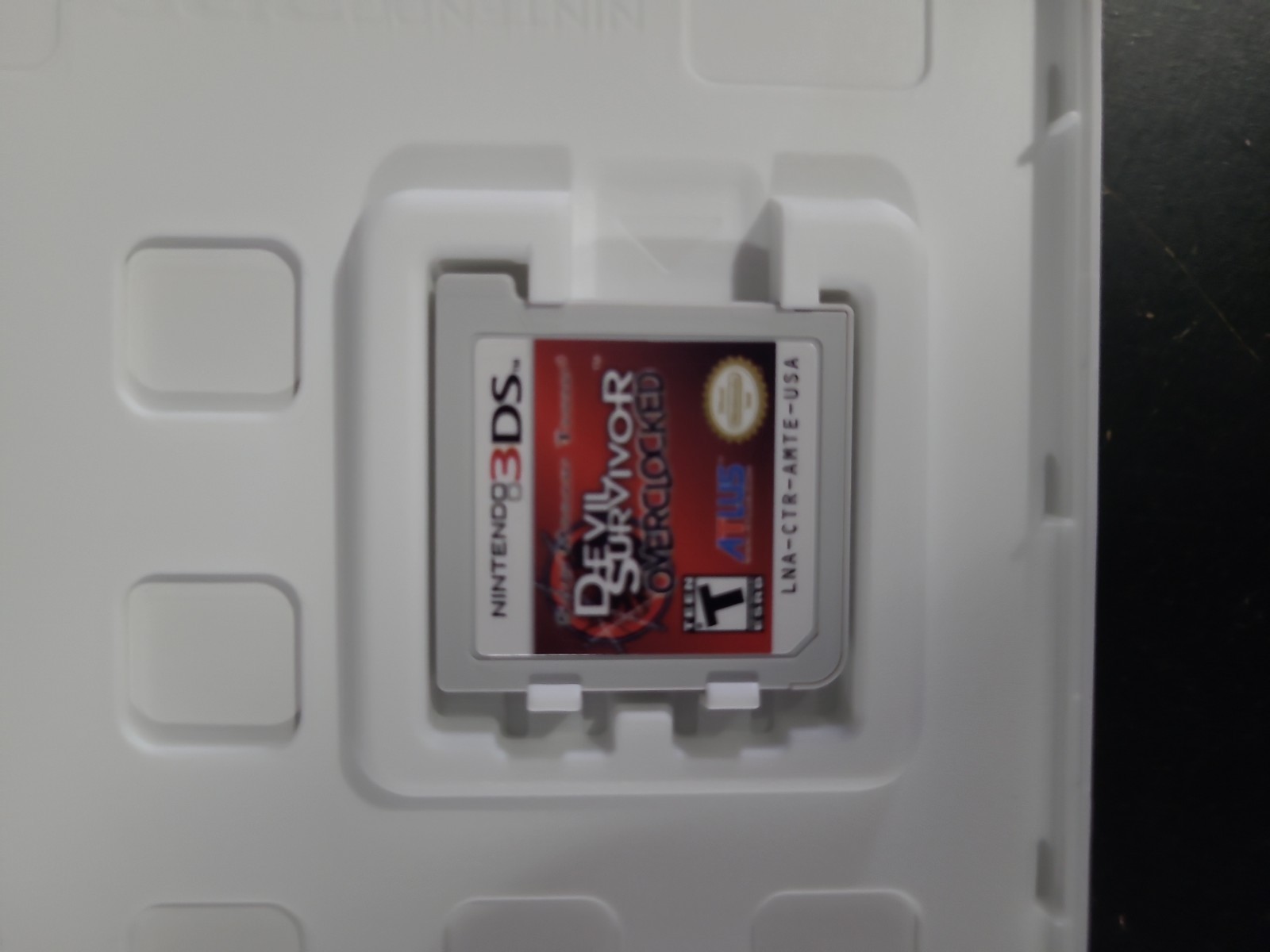 Shin Megami Tensei: Devil Survivor Overclocked (Nintendo 3DS, 2011) No Manaul