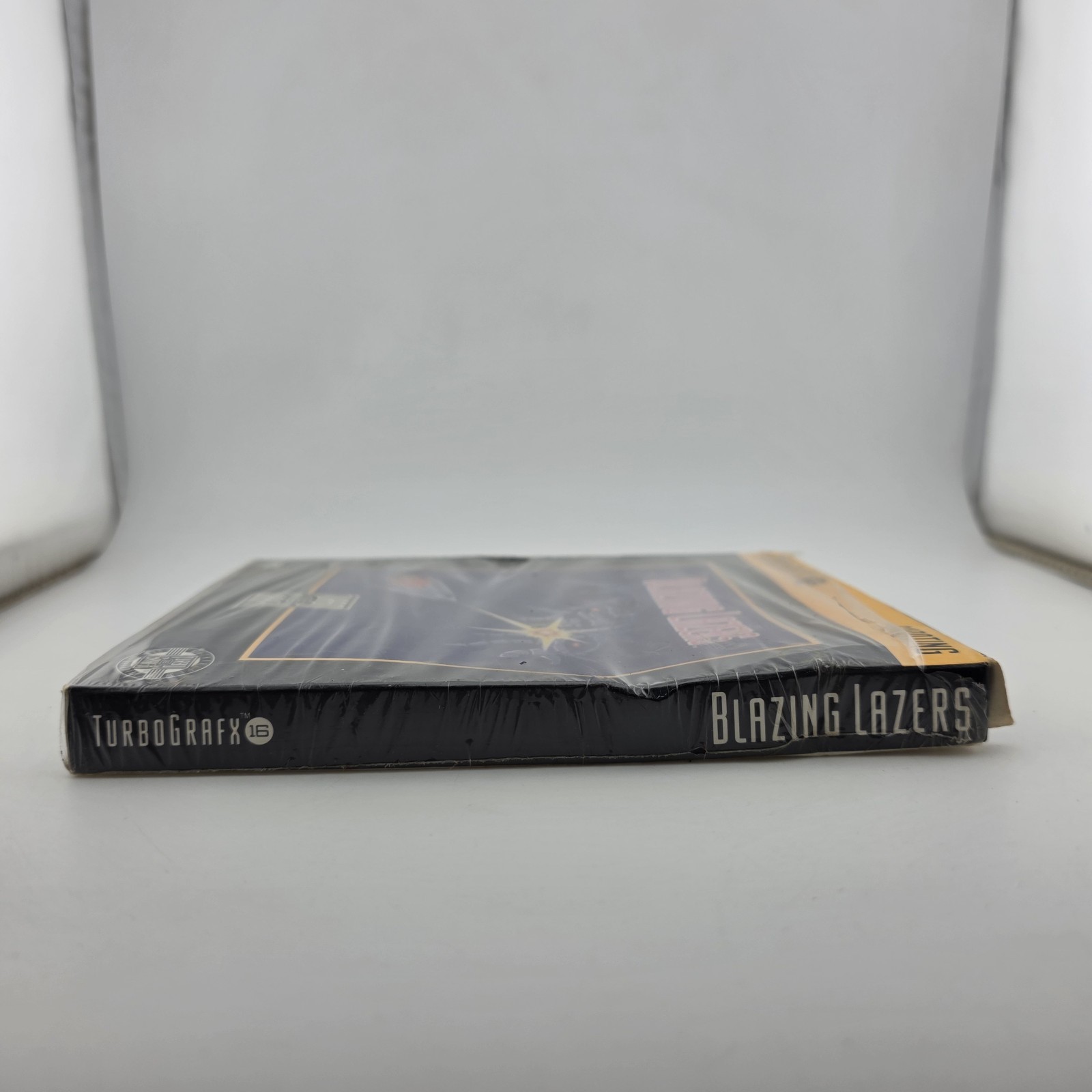 Blazing Lazers (TurboGrafx-16, 1989) – Box Only – Shrink Wrap – Rare