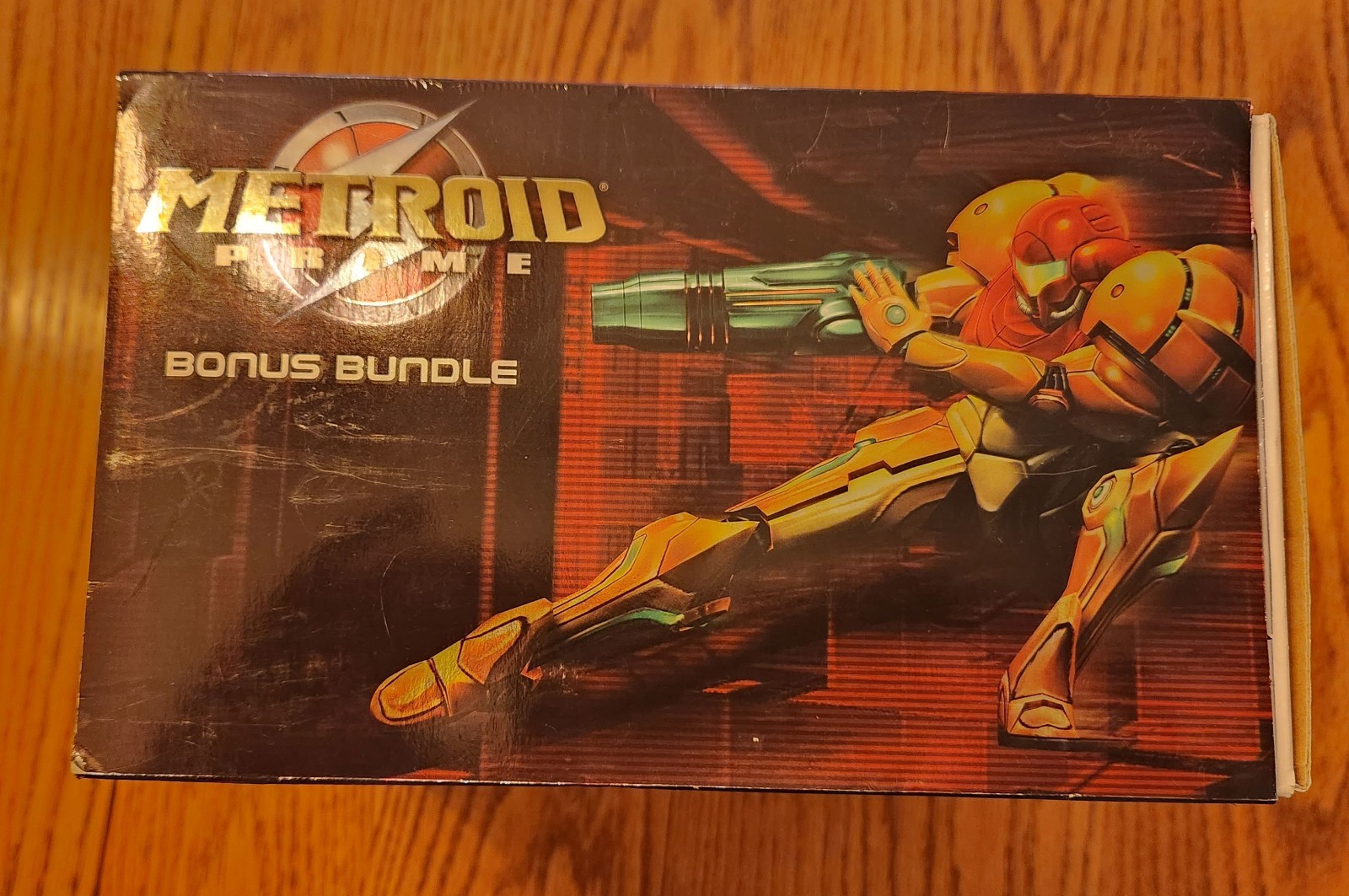 Nintendo GameCube Platinum Metroid Prime Bundle with Box and Manuals