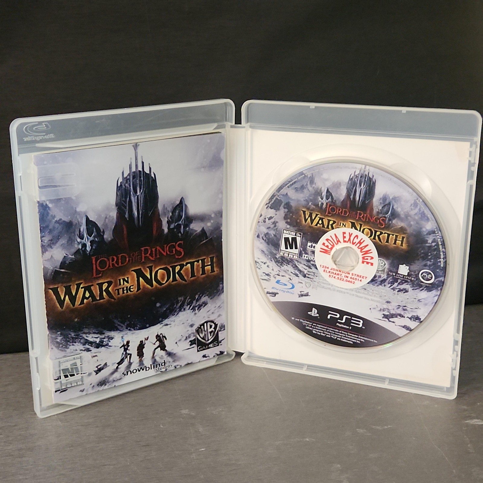 Lord Of The Rings War In The North Sony PlayStation 3 PS3 Game CIB Action RPG