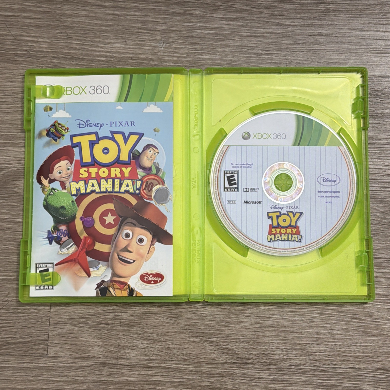 Toy Story Mania (Microsoft Xbox 360, 2012) CIB Tested Working Free Shipping